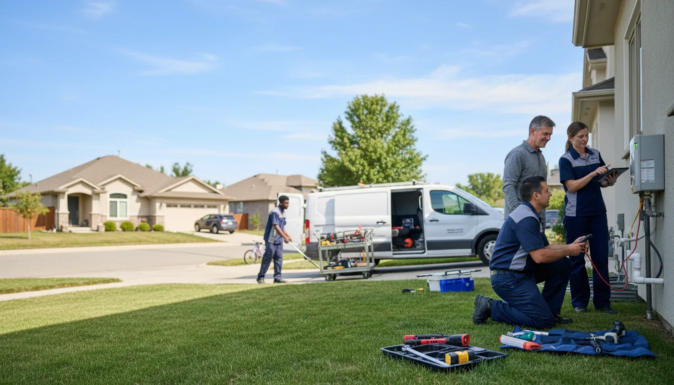 Tankless water heater service in Sizerock, KY